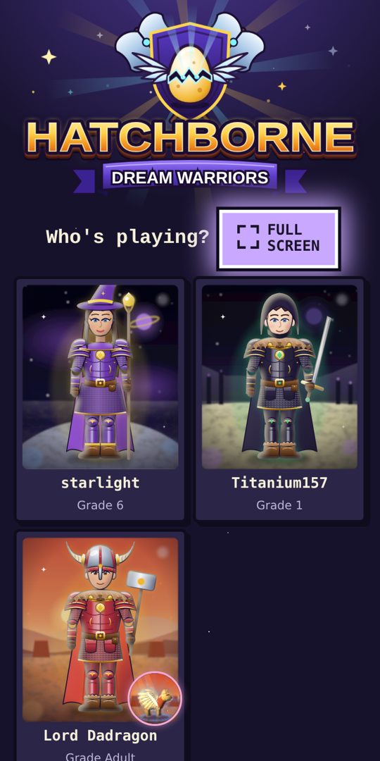 Choosing a player